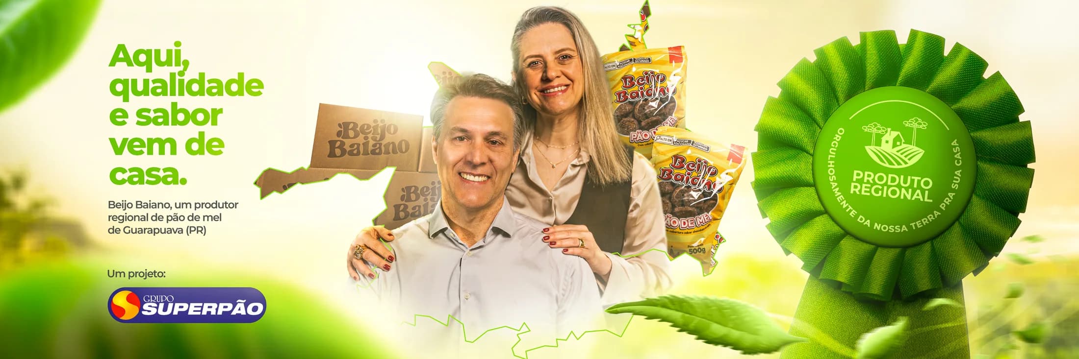Key visual do produtor Beijo Baiano